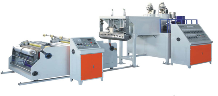 DF-65×2 Double-layer Co-extrusion Stretch Film Machine (Automatic Winder)