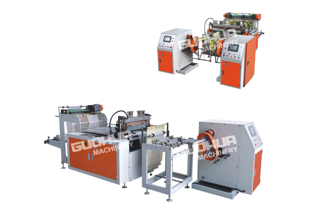 Automatic two-row non-woven bag making machine